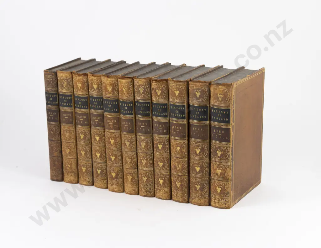 Hume, David,& Smollett Tobias, Lynam, Rev. R.,  The History Of England, 1848 (11 Volumes) Image 1++