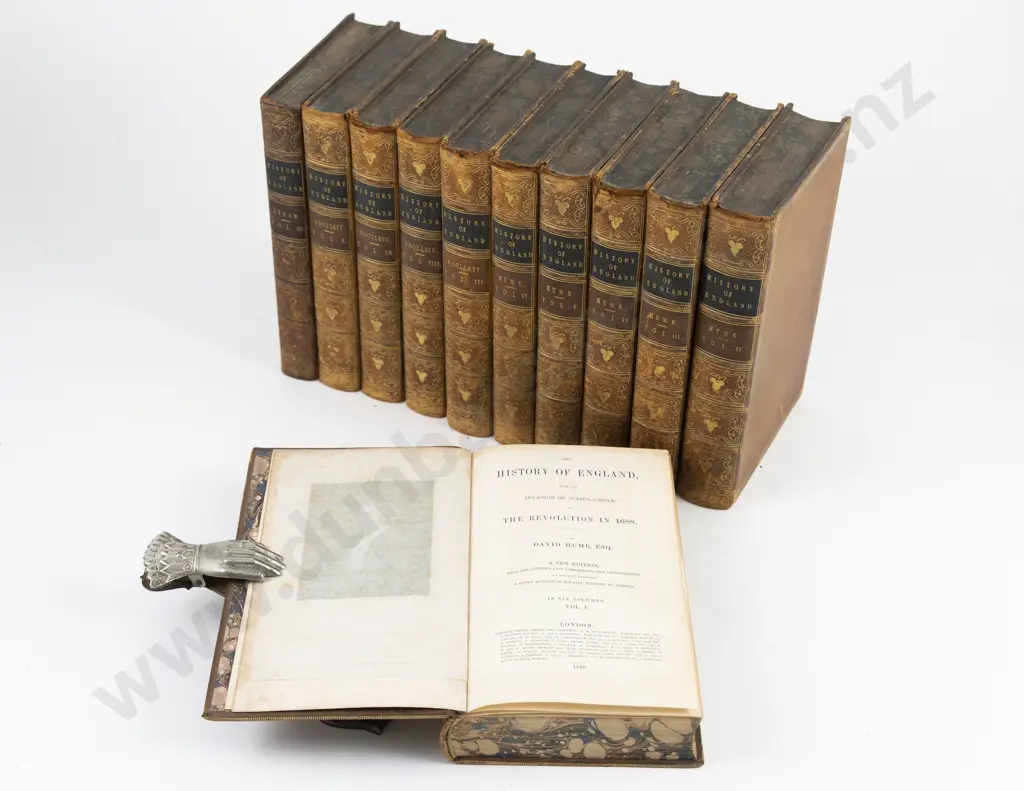 Hume, David,& Smollett Tobias, Lynam, Rev. R.,  The History Of England, 1848 (11 Volumes) Image 1++