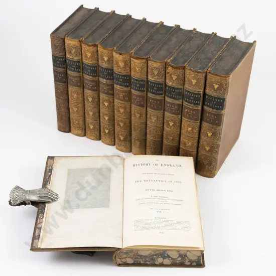 Hume, David,& Smollett Tobias, Lynam, Rev. R.,  The History Of England, 1848 (11 Volumes)