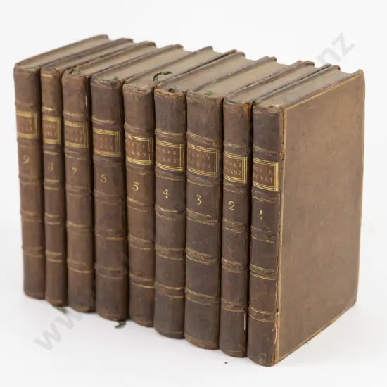 Pope, Alexander, The Works of Alexander Poe Esq (In Nine Volumes, Complete, 1753)