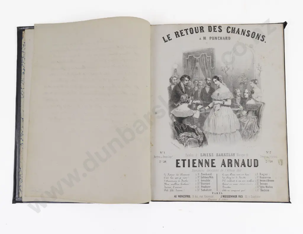 (-) A First, Second & Third  Collection of Favourite Songs Sung at Vaux Hall by Mrs Weichsell (c1765-1771) Image 1++