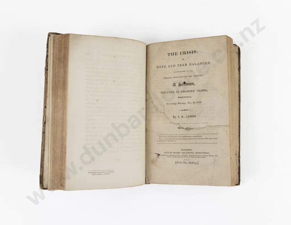 Morse, Jedidiah, A Prayer And Sermon Delivered At Charlestown, December 31, 1799 On the Death of George Washington Image 1++