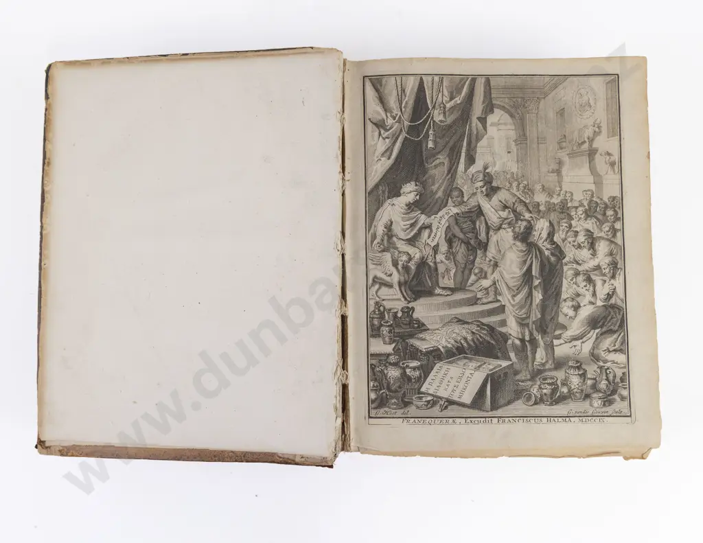 1709 Halma Bible edited by Lambertus Bos Image 1++