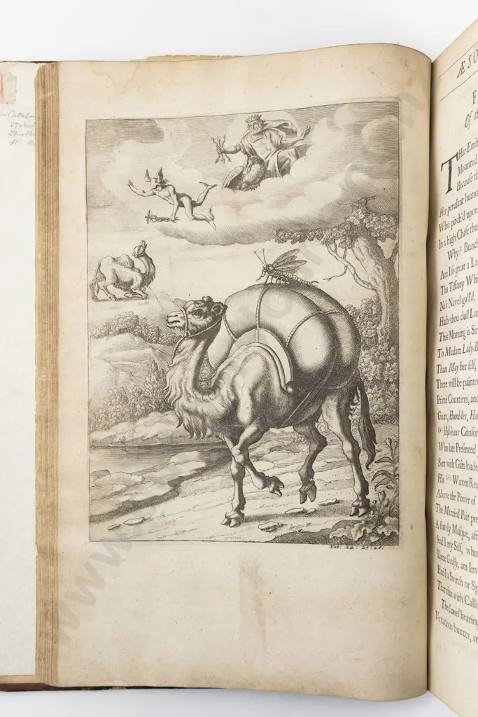 Ogilby, John, Aesopic's, or A Second Collection of Fables, 1668 Image 1++