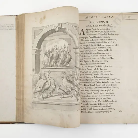 Ogilby, John, Aesopic's, or A Second Collection of Fables, 1668