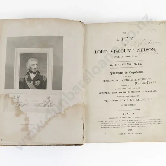 Churchill, T. O., The Life of Lord Viscount Nelson, 1811