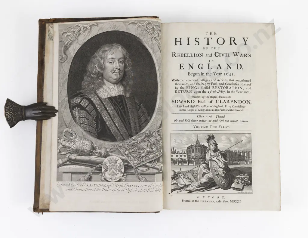 Clarendon, Edward, Earl of, The History of the Rebellion and Civil Wars in England  plus The Life Of Image 1++