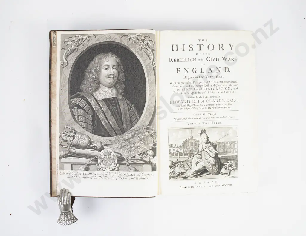 Clarendon, Edward, Earl of, The History of the Rebellion and Civil Wars in England  plus The Life Of Image 1++