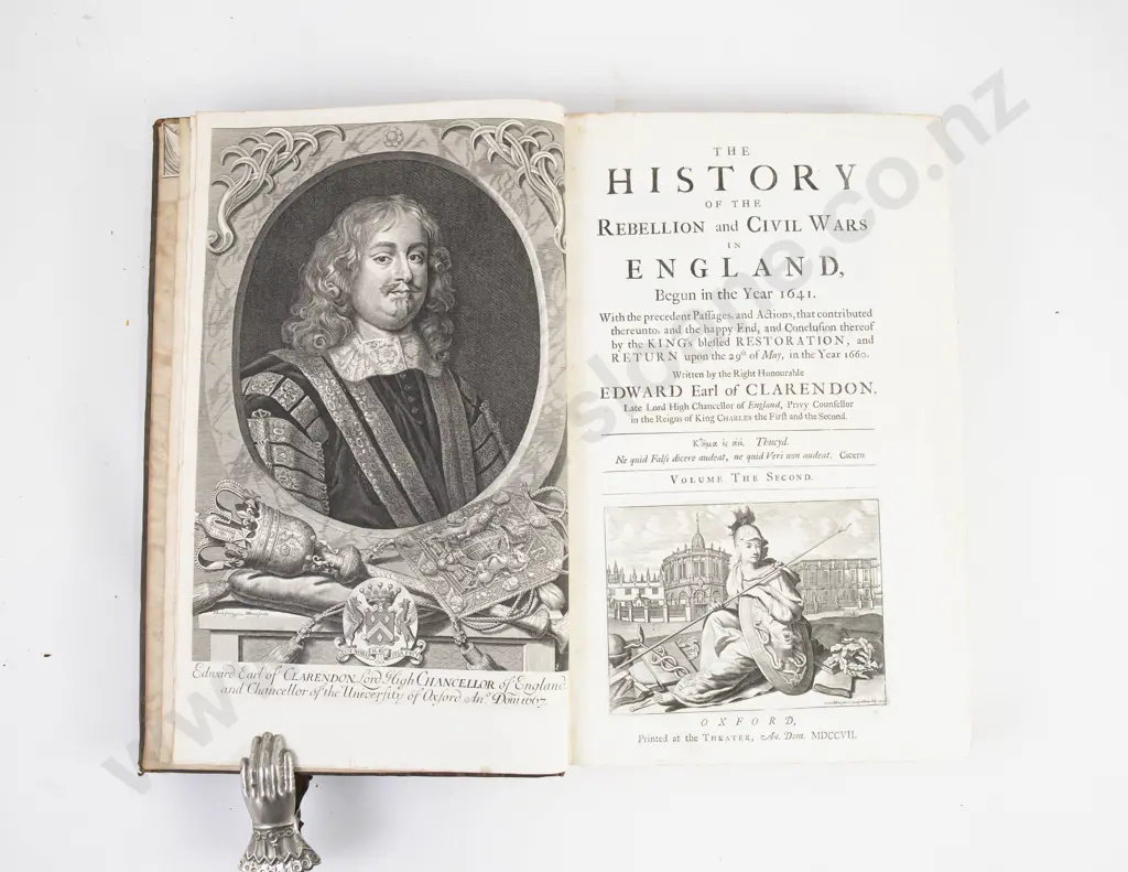 Clarendon, Edward, Earl of, The History of the Rebellion and Civil Wars in England  plus The Life Of Image 1++