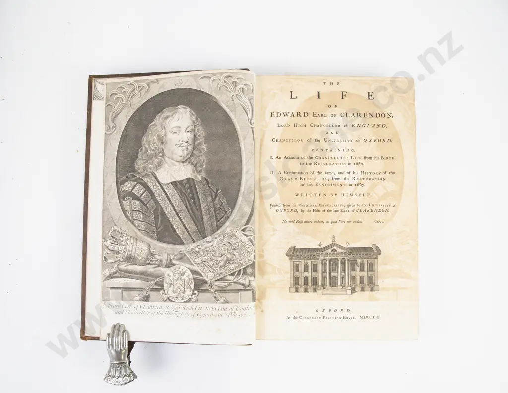 Clarendon, Edward, Earl of, The History of the Rebellion and Civil Wars in England  plus The Life Of Image 1++
