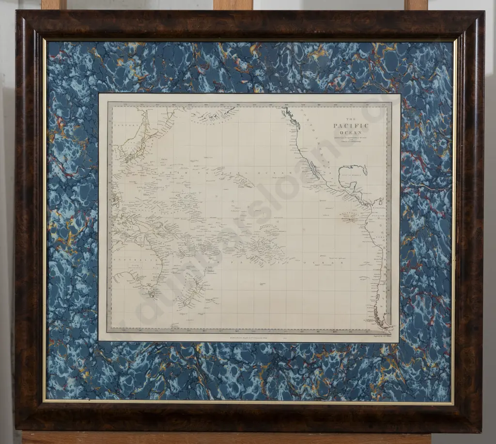 J & C Walker, The Pacific Ocean, 1854 Image 1++
