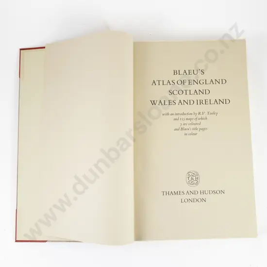 Blaeu, Willem Janszoon, Blaeu's Atlas Of England, Scotland, Wales And Ireland