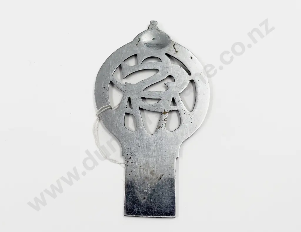 Vintage South Canterbury Automobile Association Chrome Plated Car Badge #193 Image 1++