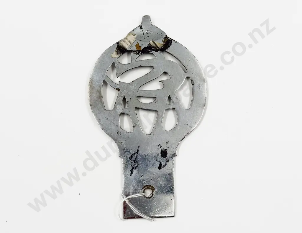 Vintage South Canterbury Automobile Association Chrome Plated Car Badge #2822 Image 1++