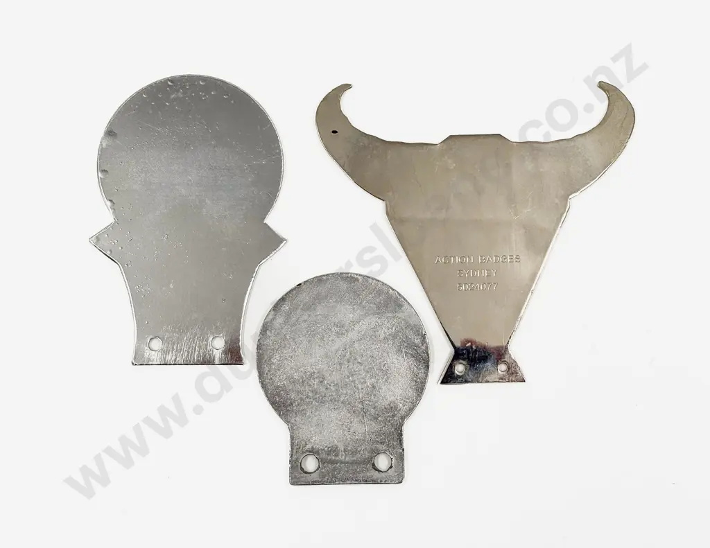 Three Australian Car Club Grille Badges Image 1++