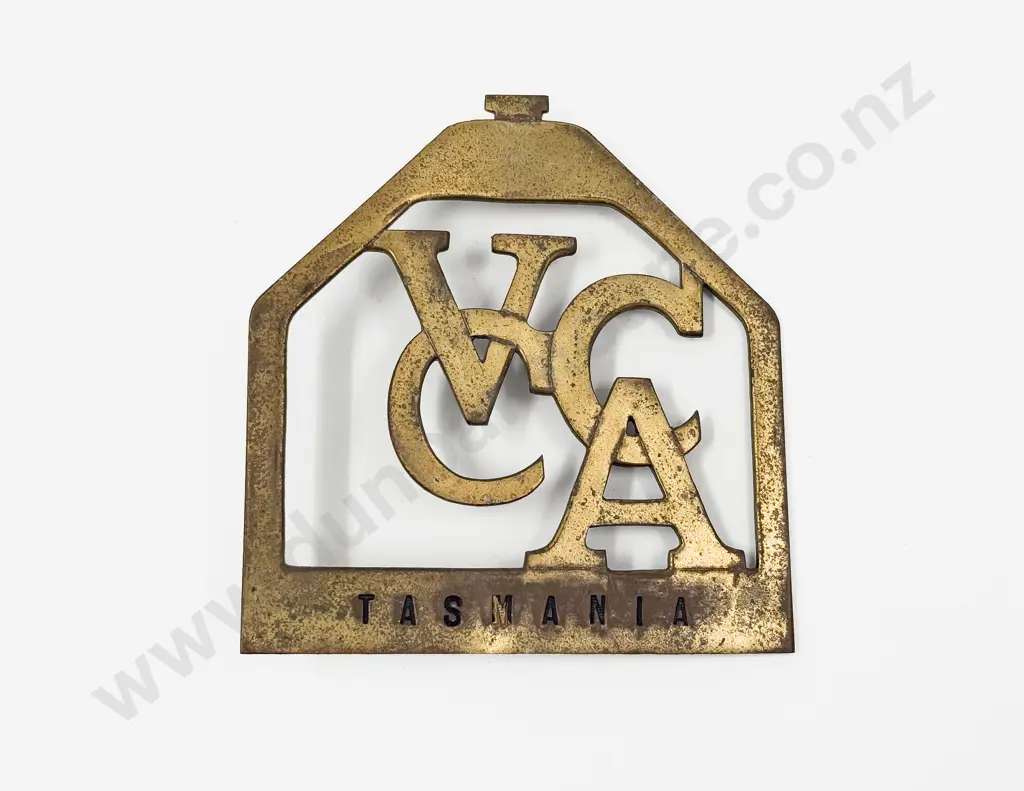 Vintage Car Club Association Tasmania Car Badge Image 1++