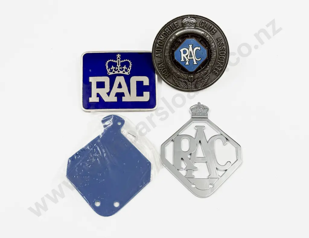 Three Royal Automobile Club RAC Car Grille Badges Image 1++