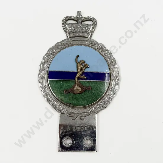 NZ Signals Military Car Badge