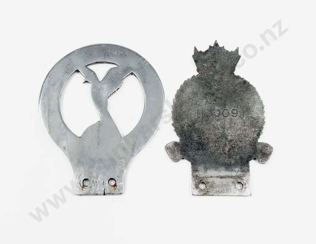 Royal Air Forces Association Car Badge and BFC Brevet Flying Club Car Badge Image 1++