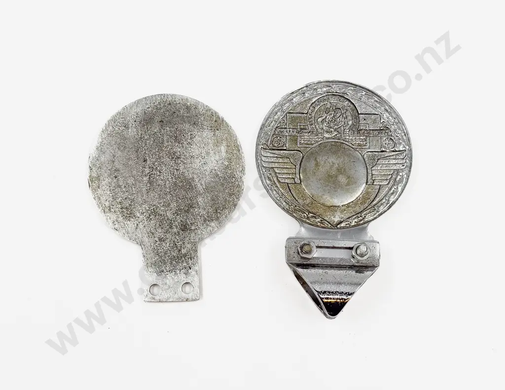 Royal Signals Car Badge with State Servants Motoring Association Car Badge Image 1++