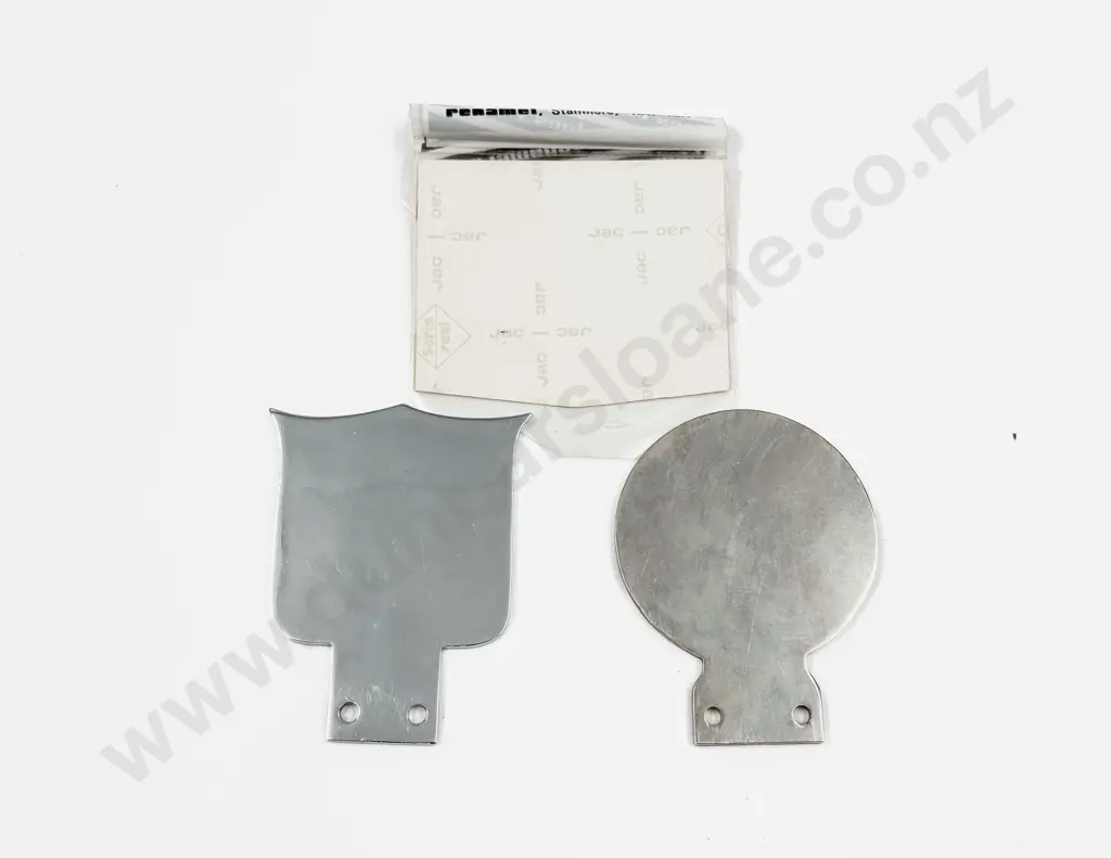 Scottish Motor Racing Club and Ecurie Ecosse Enamelled Car Badges with Sticker Image 1++