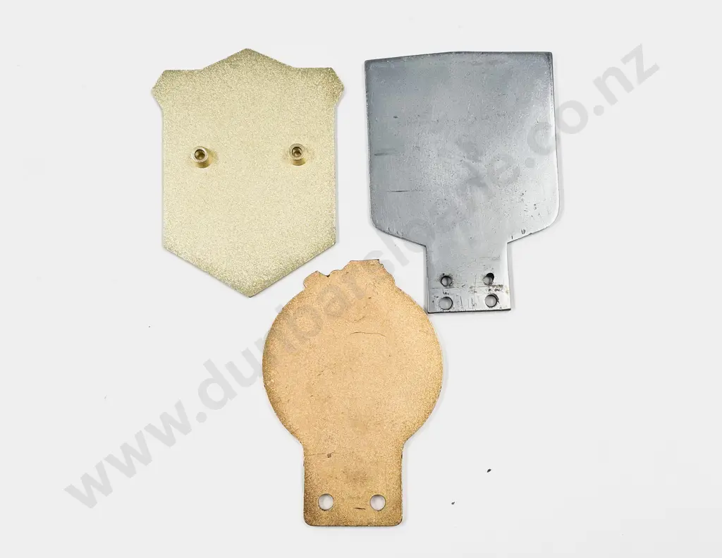 Three Enamelled Club Badges - London Motor Club - Vintage Drivers Club 21Years and NMA Member Image 1++