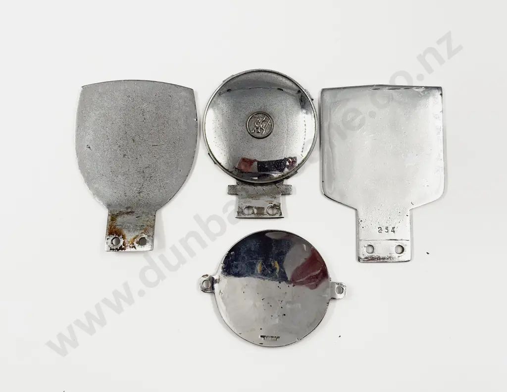 Three British Car Club Badges - London - British Racing & Sports Car Club - Midland Automobile Club and IAM Image 1++