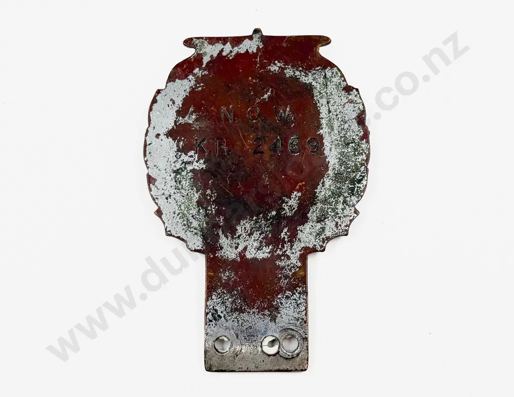 News of the World Presentation Enamelled Car Badge Image 1++