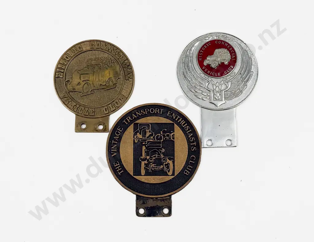 Historic Commercial Vehicle Society and Club Badges with Vintage Transport Enthusiasts Club Badge Image 1++