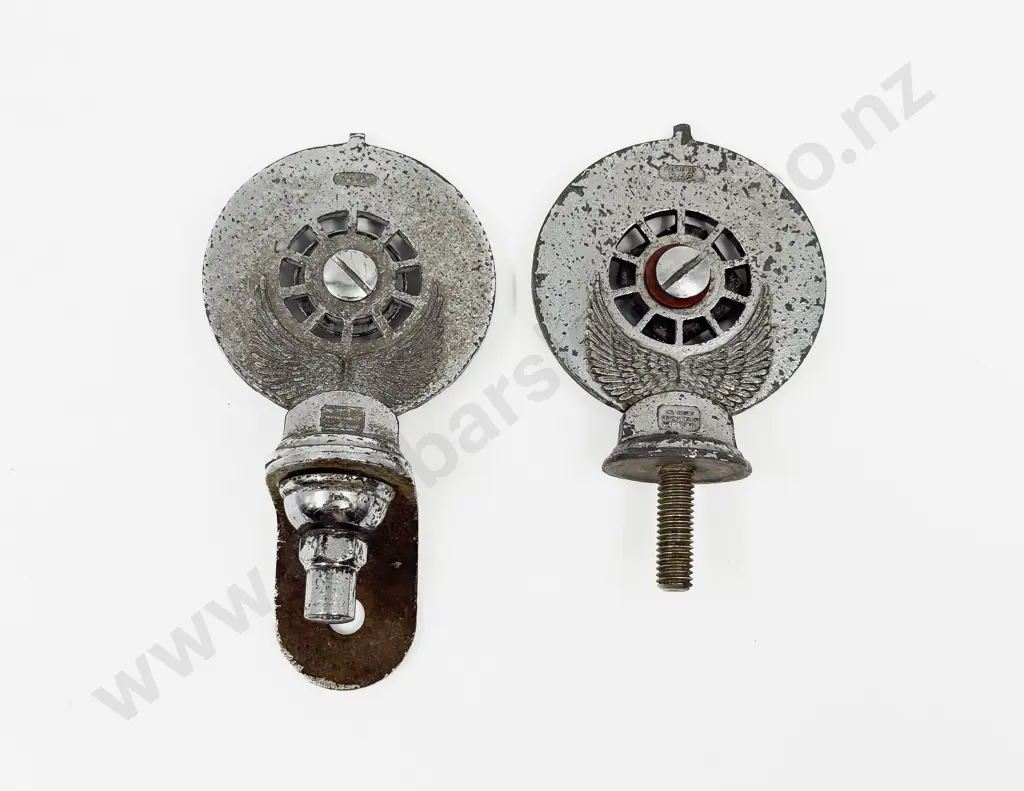 EdwVII Royal Automobile Union Jack Car Badge and RAC Badge (flat backs) Image 1++