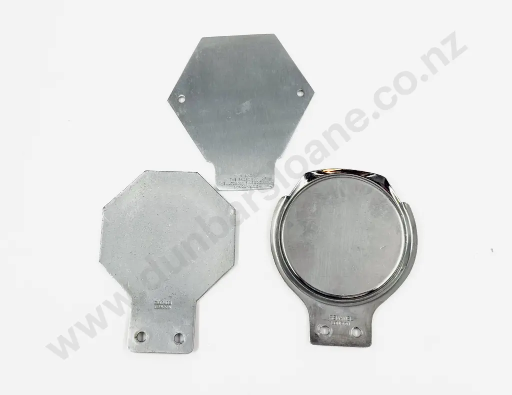 Bristol Owners Club Car Badge with AA and WDA Badges Image 1++