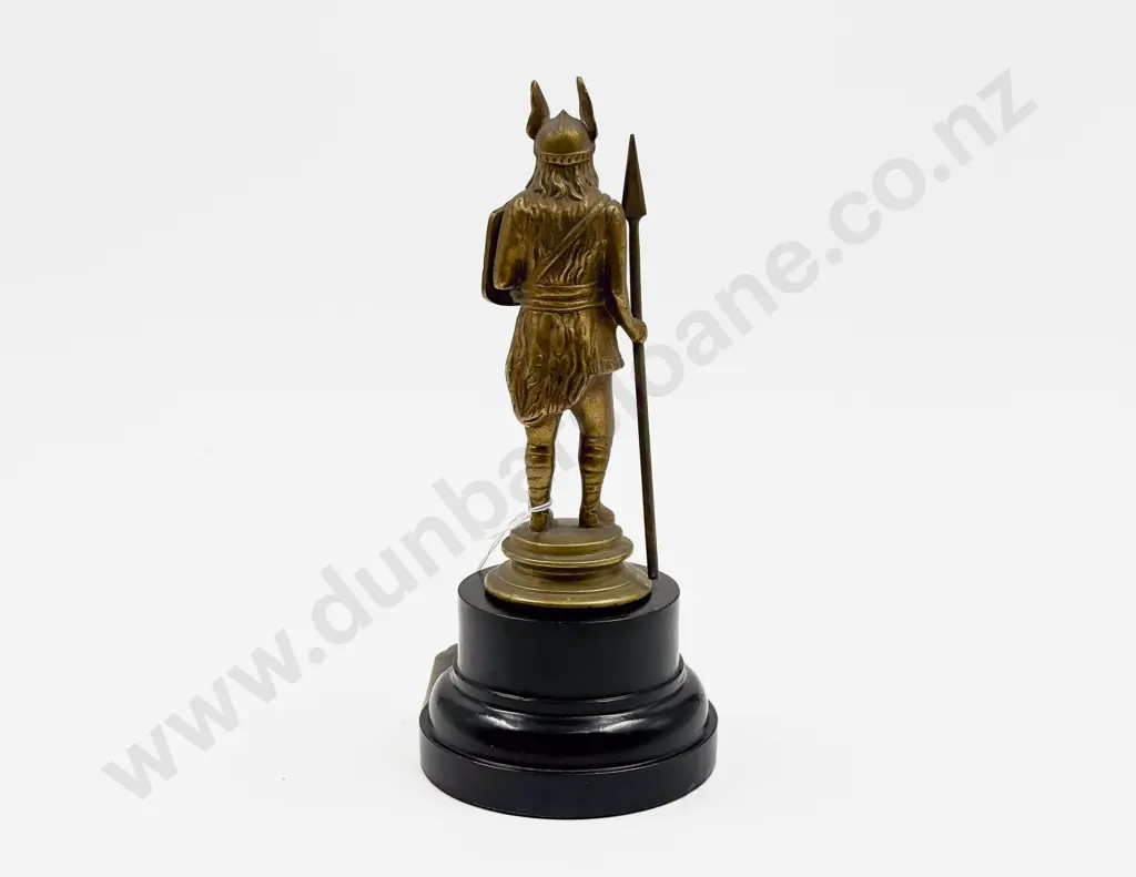 Rover 9 model 1922-28 Standing Viking Heavy Metal Hood Mascot/Ornament Image 1++