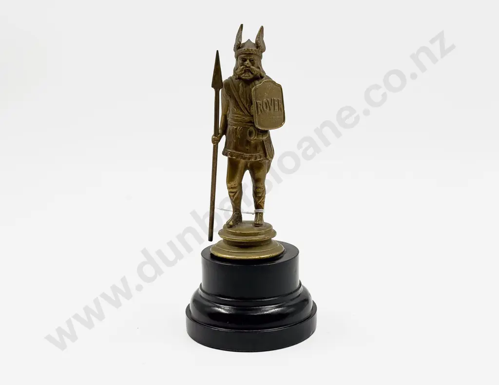 Rover 9 model 1922-28 Standing Viking Heavy Metal Hood Mascot/Ornament Image 1++