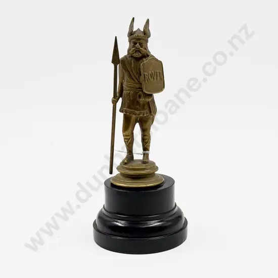 Rover 9 model 1922-28 Standing Viking Heavy Metal Hood Mascot/Ornament