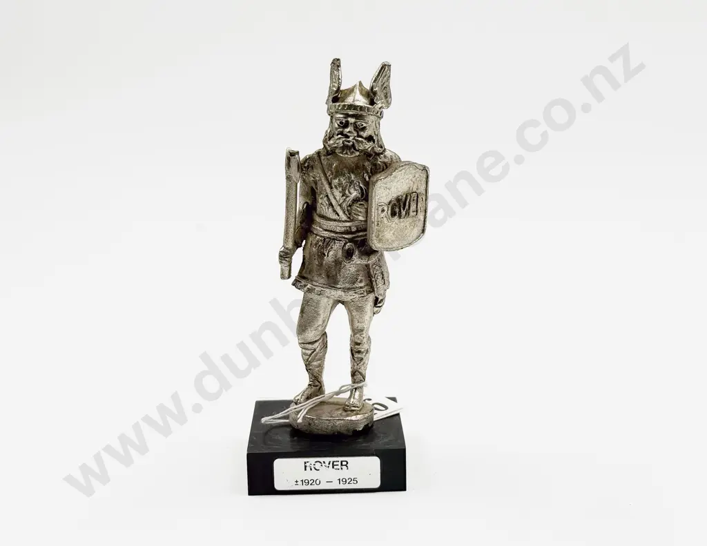 Rover Standing Viking Cast Metal Mascot/Ornament Image 1++