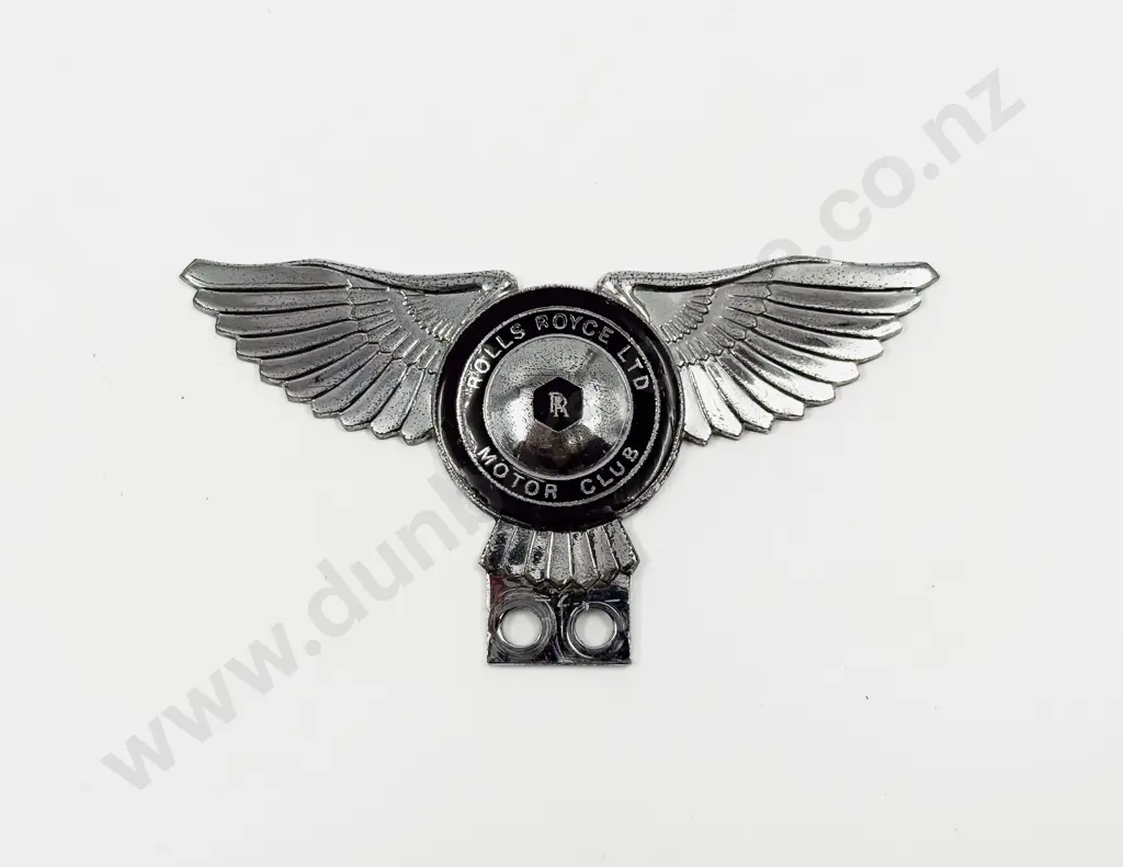 1950’s Rolls-Royce Ltd Motor Club Car Badge Image 1++