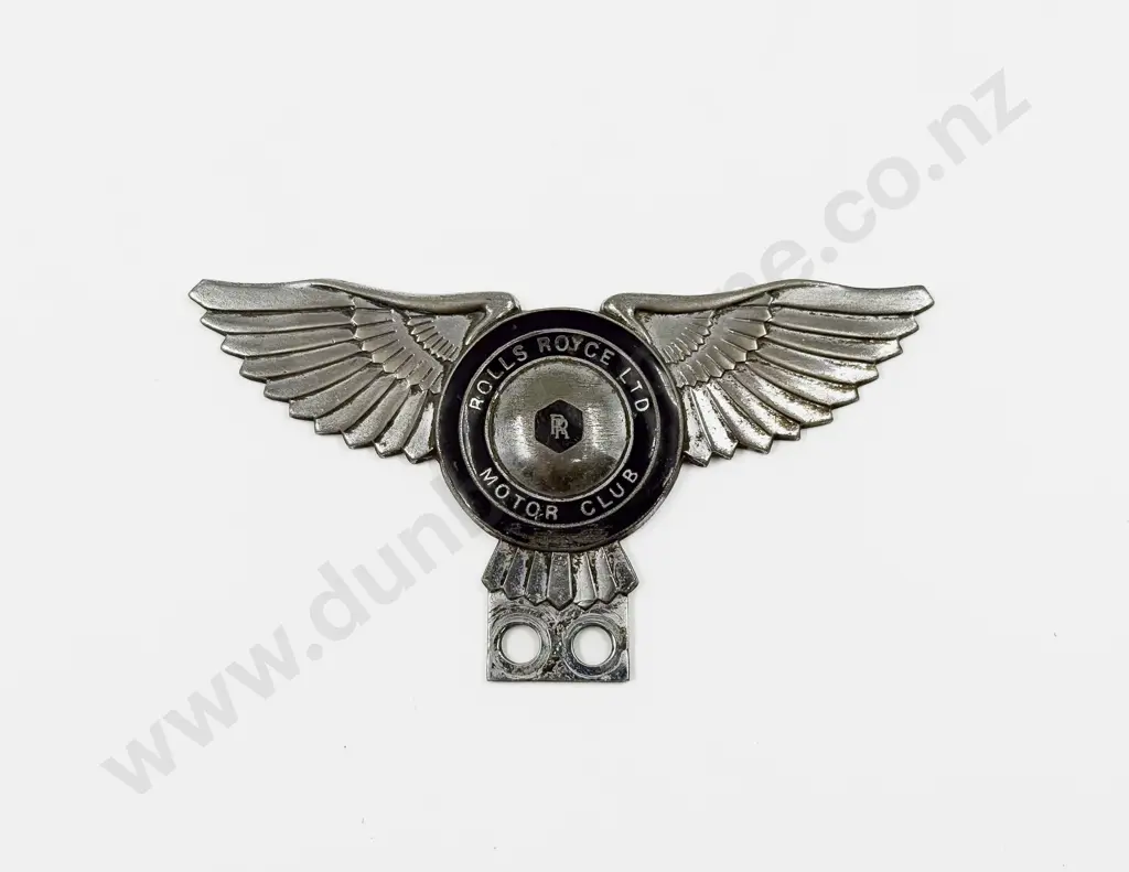 1950’s Rolls-Royce Ltd Motor Club Car Badge Image 1++