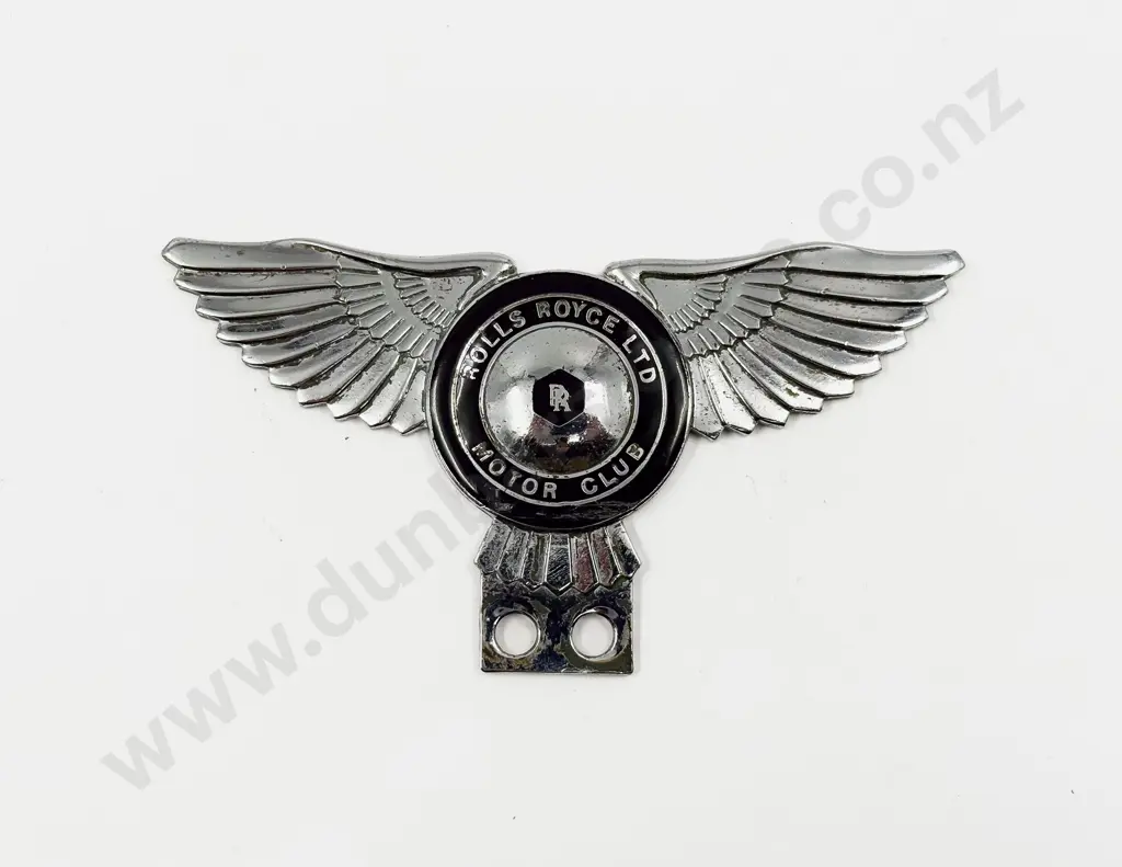 1950’s Rolls-Royce Ltd Motor Club Car Badge Image 1++