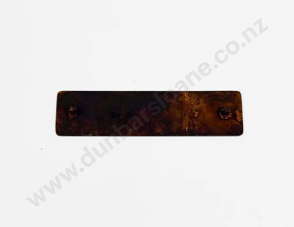 1975–1986 Brass/Black Enamel Camargue Ltd Boot Badge Image 1++