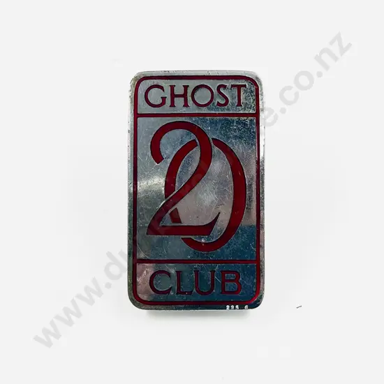 Rolls-Royce '20-Ghost Club' Member's Badge (225)