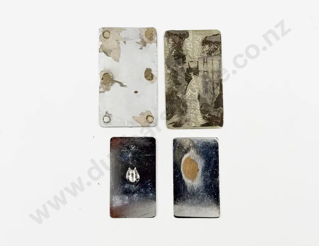 Four Rolls Royce Front Radiator Emblem Badges Image 1++