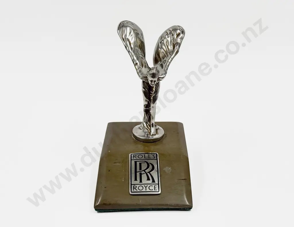 Rolls-Royce Spirit of Ecstasy Mascot Mounted as a Desk Piece Image 1++