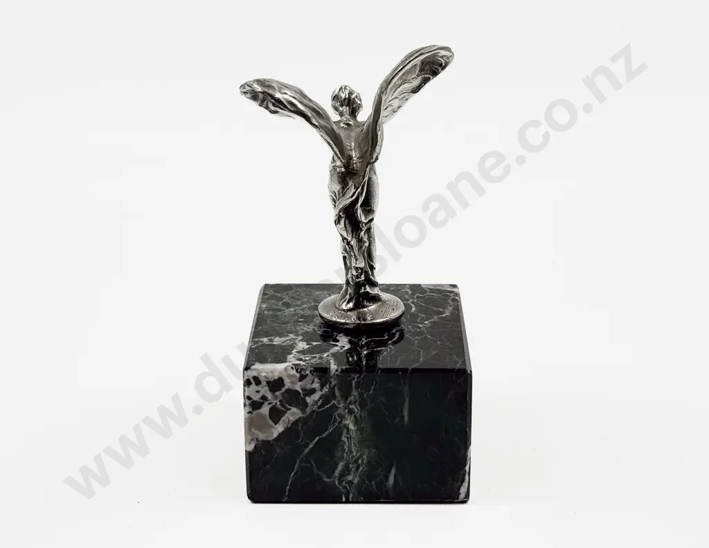 Replica Rolls-Royce Spirit of Ecstasy Mascot Mounted as a Desk Piece Image 1++