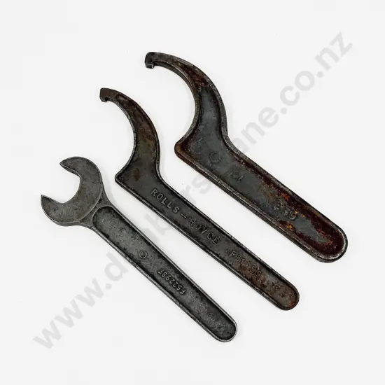 Three Rolls Royce Marked Tools