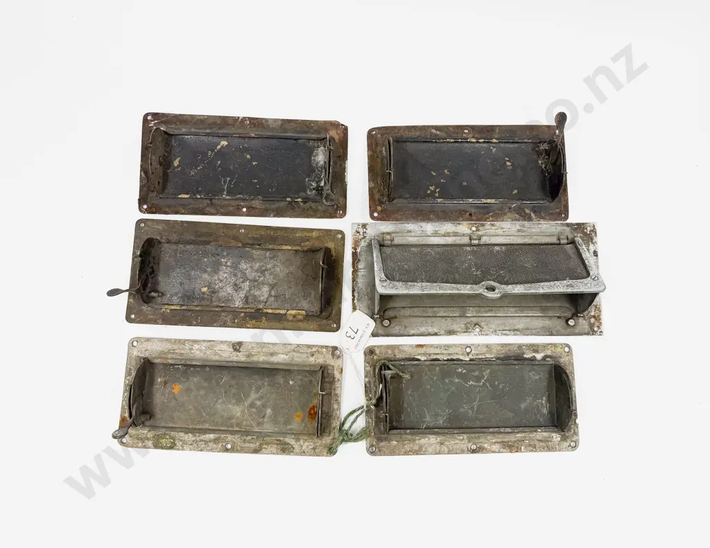 Five Vintage Rolls Royce Door Scuttle Vents and Other Image 1++