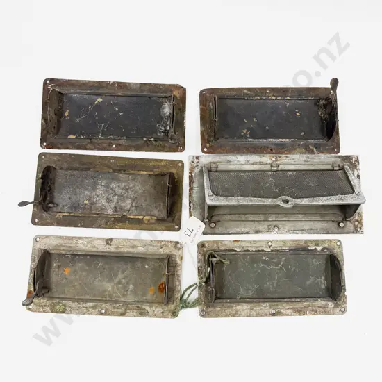 Five Vintage Rolls Royce Door Scuttle Vents and Other