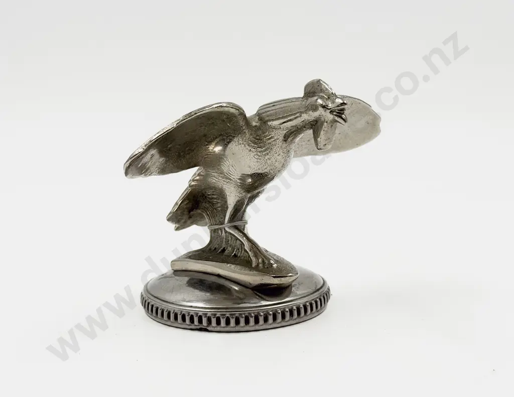 Pre-War Singer Bantam Car Bonnet Mascot Image 1++