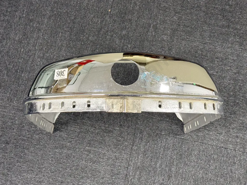 (1925) Singer Chrome Plated Radiator Grill Surround Image 1++