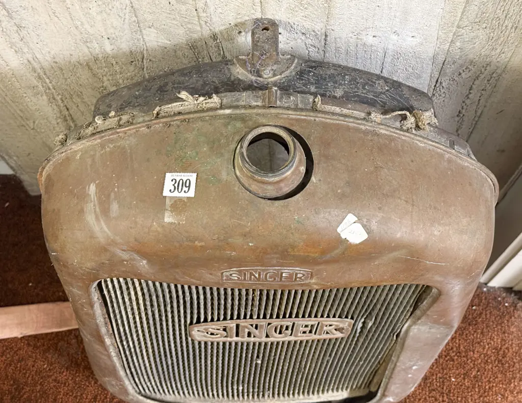 Vintage Singer Radiator Image 1++