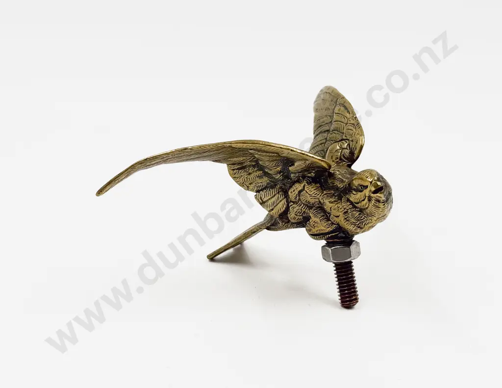 1927–1929 Austin 7/Swift Swallow Mascot together with Replica Swift Instruction Manual Image 1++